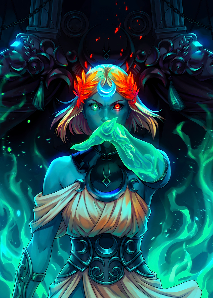 Melinoe's Infernal Gaze Hades II