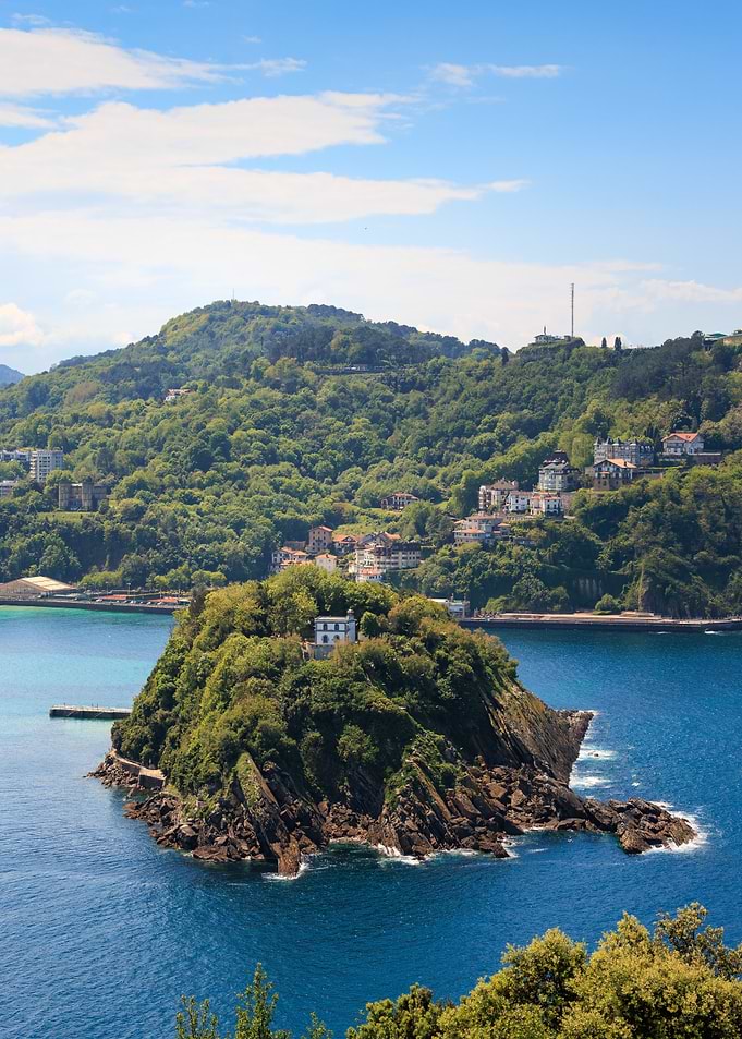 Santa Clara Island in San Sebastian