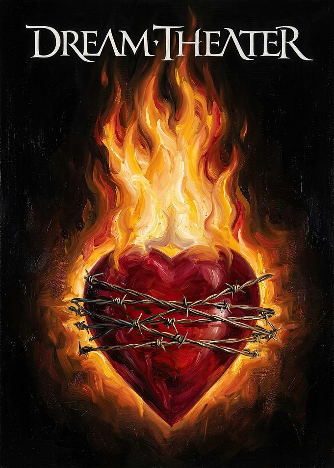 Dream Theater Burning Heart Artwork