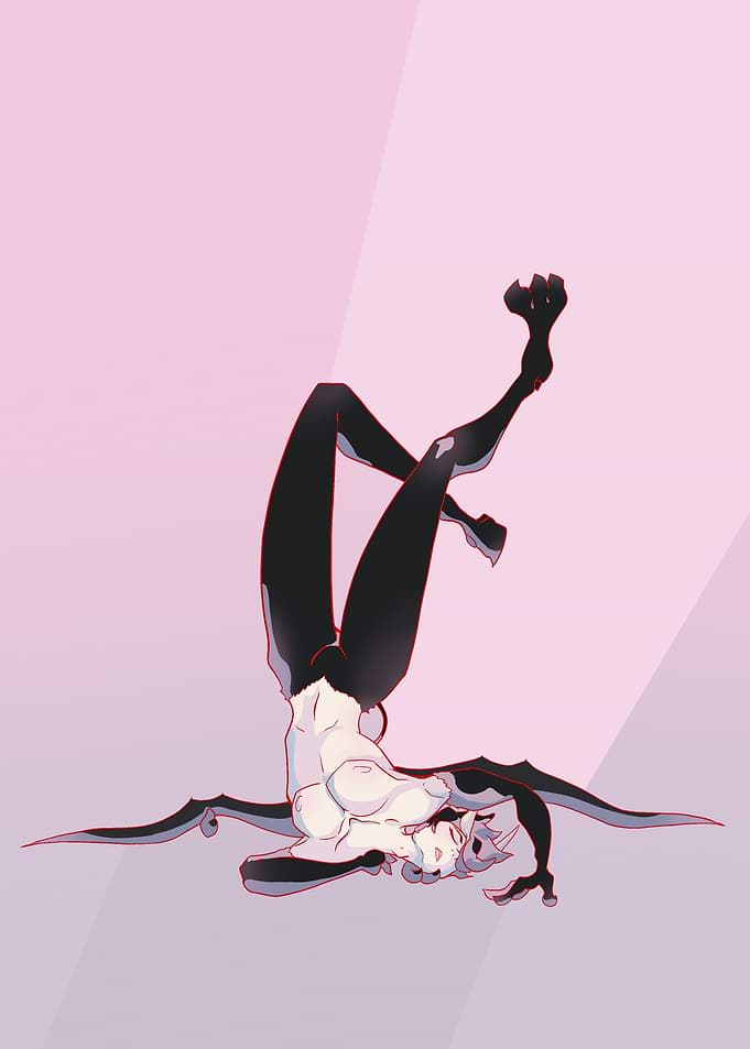 Kisshu stylized stretch