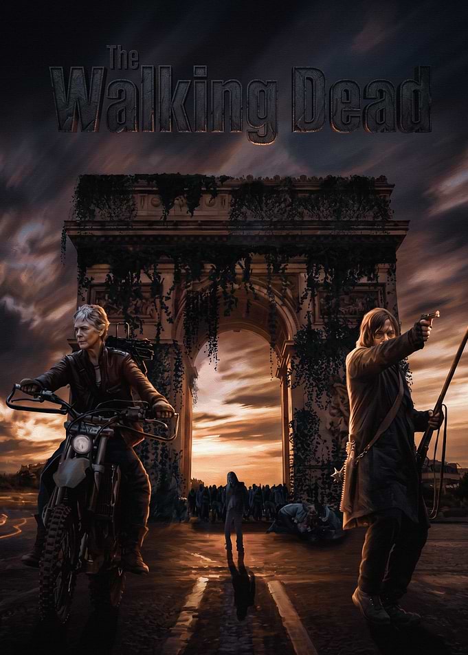 The Walking Dead Daryl and Carol
