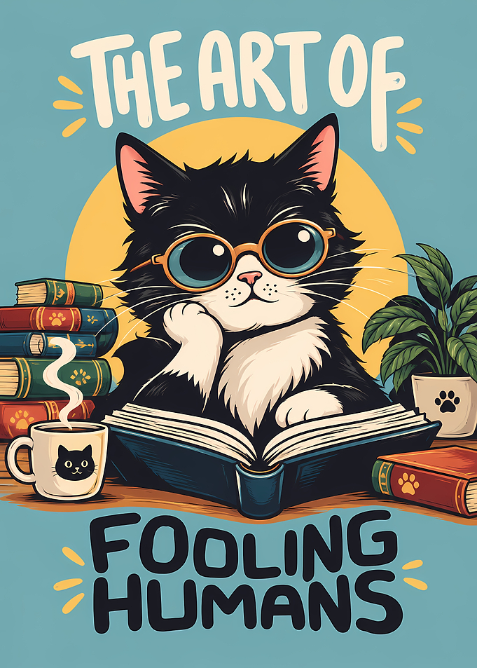 The Art of Fooling Humans Cat