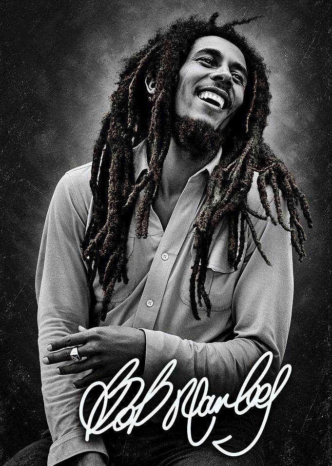 Bob Marley Portrait