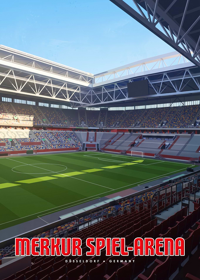 Merkur Spiel-Arena Düsseldorf Poster