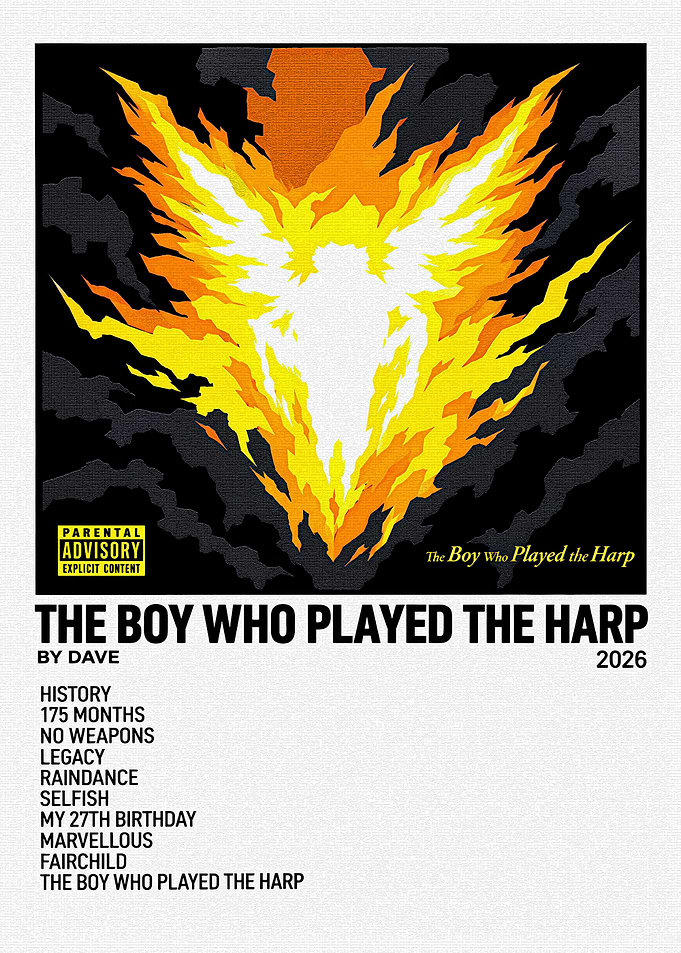 The Boy Who Played The Harp Album Poster