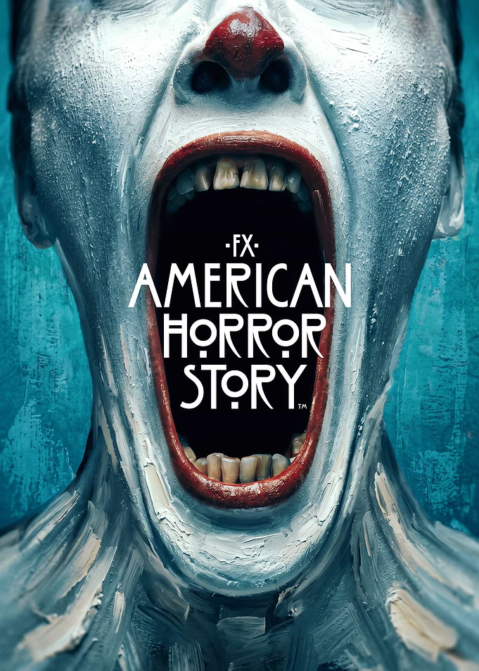 American Horror Story Screaming Face Poster