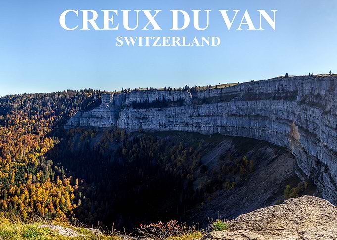 Creux du Van Switzerland Landscape