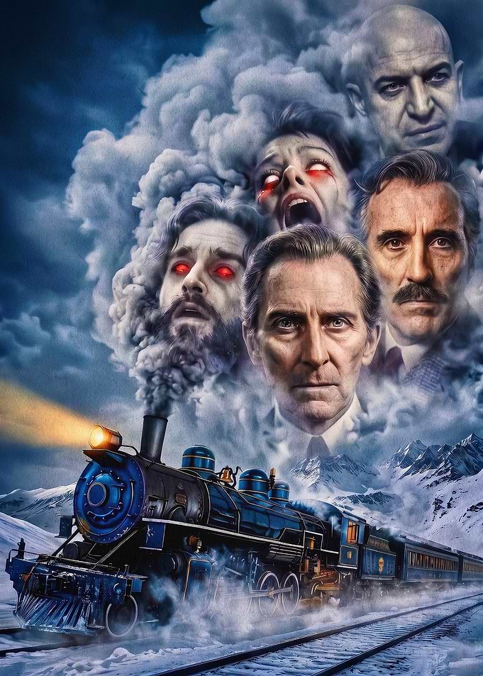 Horror Train Dark Fantasy Poster