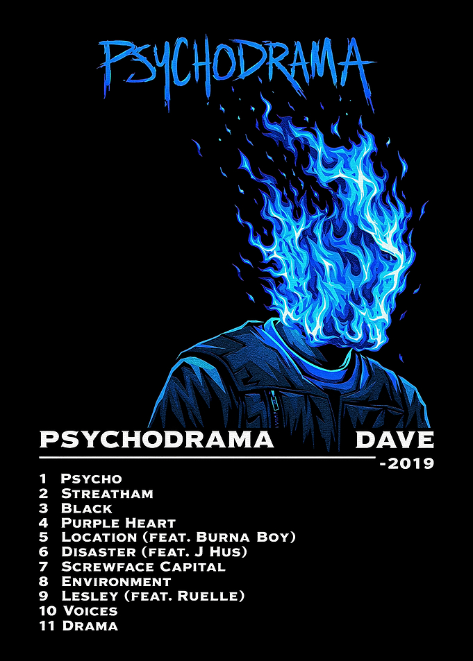Dave Psychodrama Album Cover Art