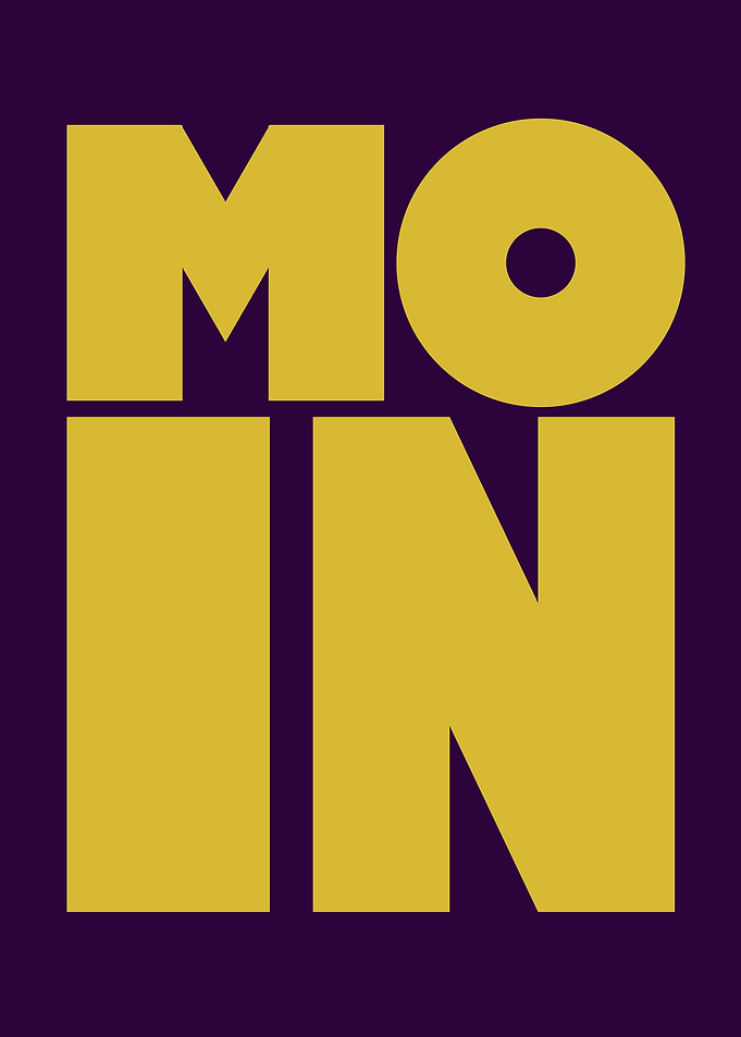 Moin Typography Poster