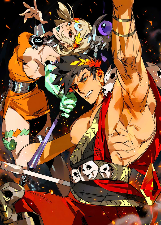 Zagreus and Melinoe from Hades