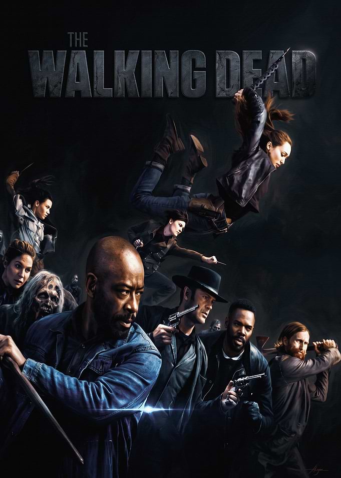 The Walking Dead Ensemble Poster