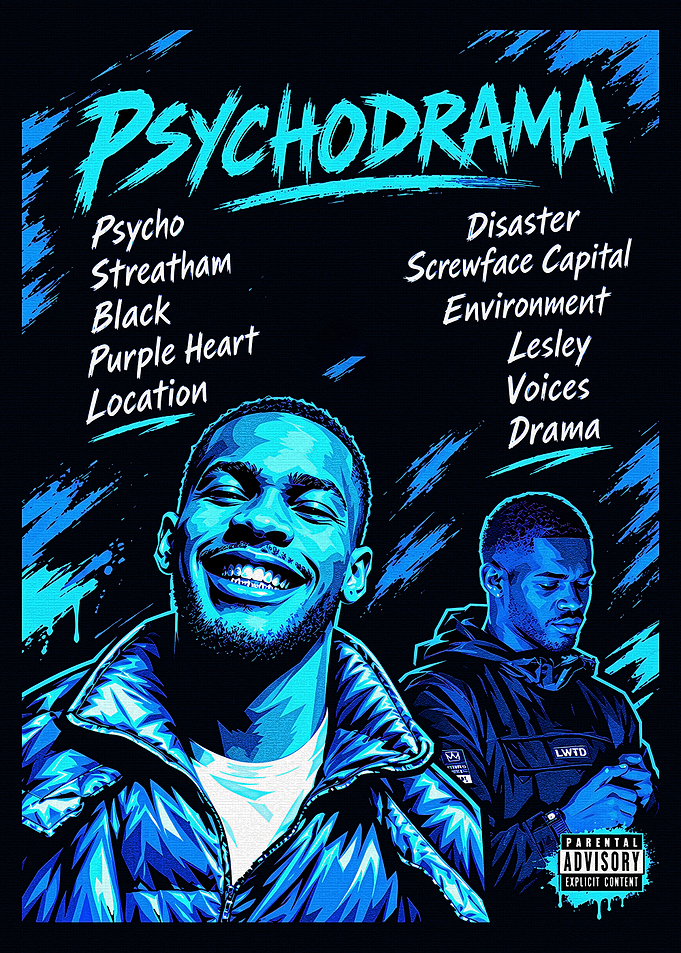 Dave Psychodrama Album Cover Art