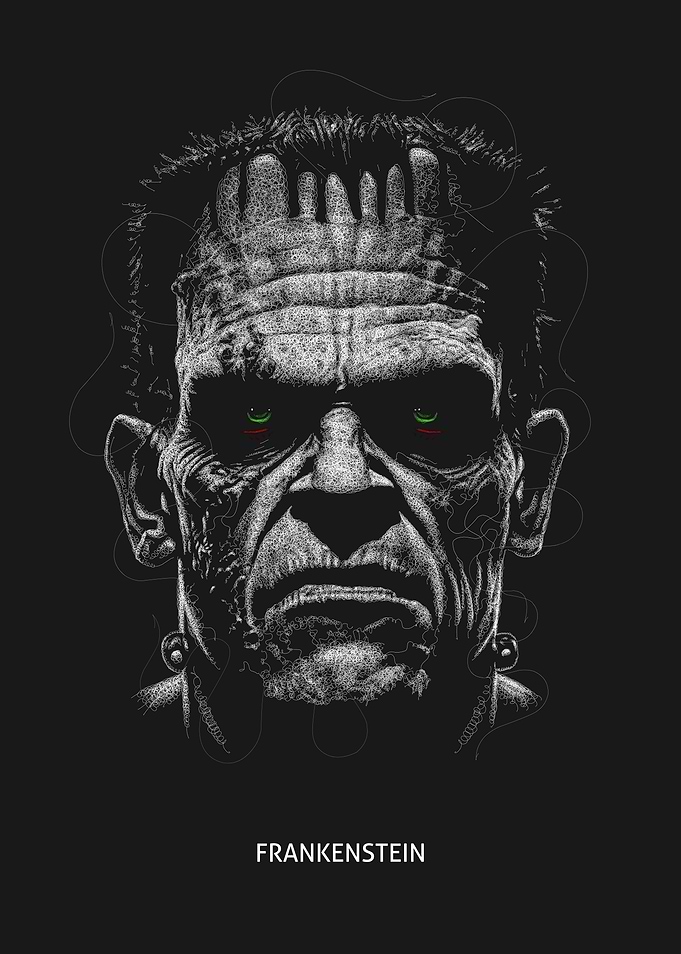 Frankenstein Portrait