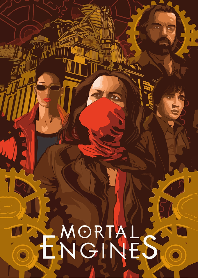 Mortal Engines Movie Poster Art