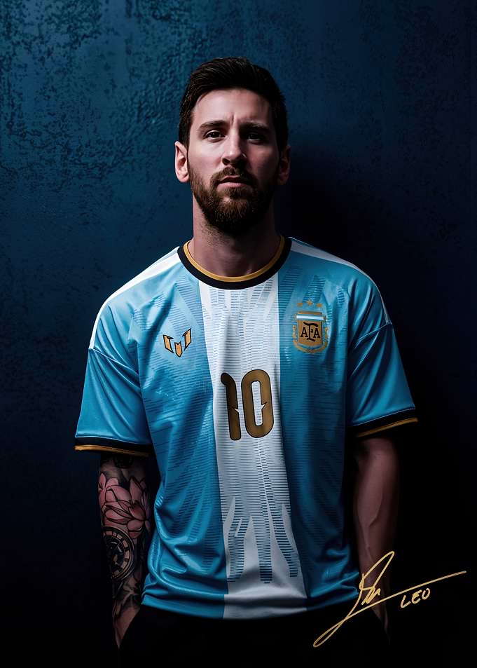 Lionel Messi Portrait