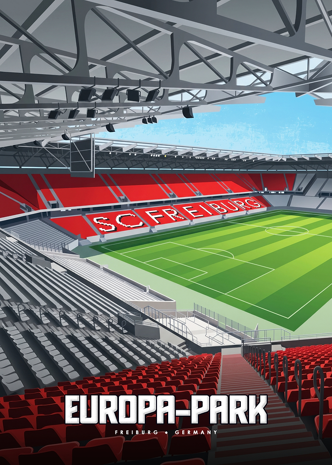 Europa-Park Stadion Freiburg Poster