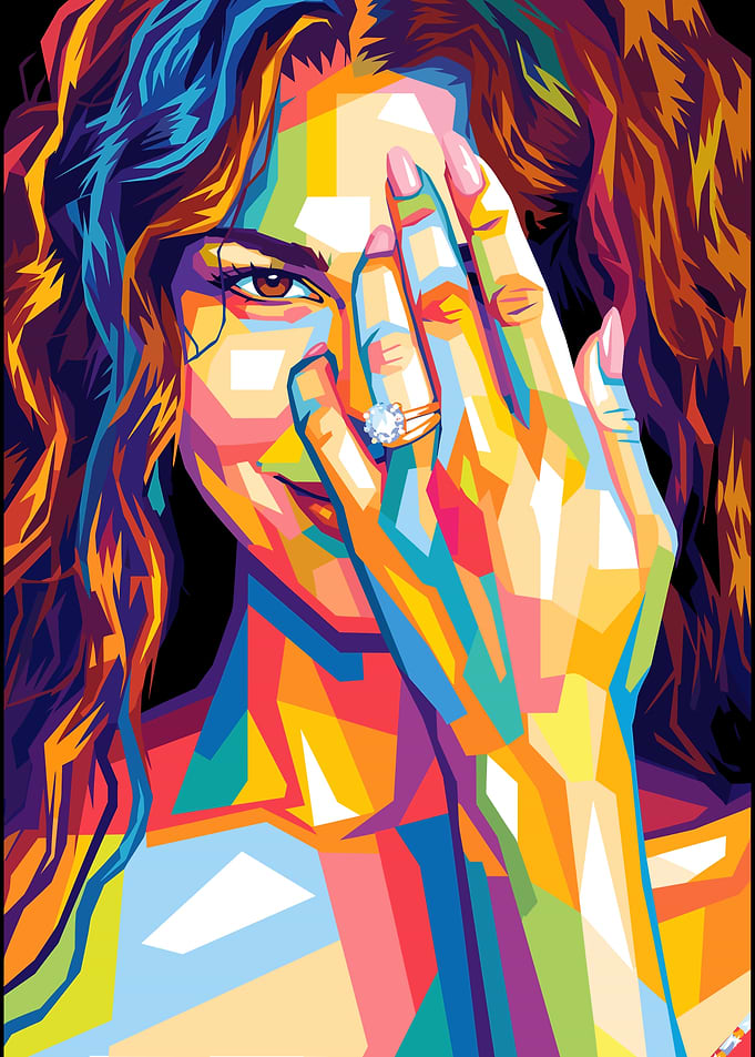 Zendaya Pop Art