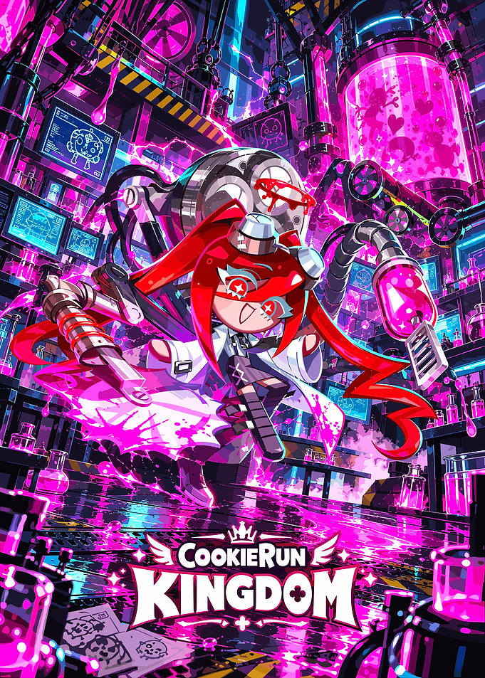 Cookie Run Kingdom Scientist Character Art