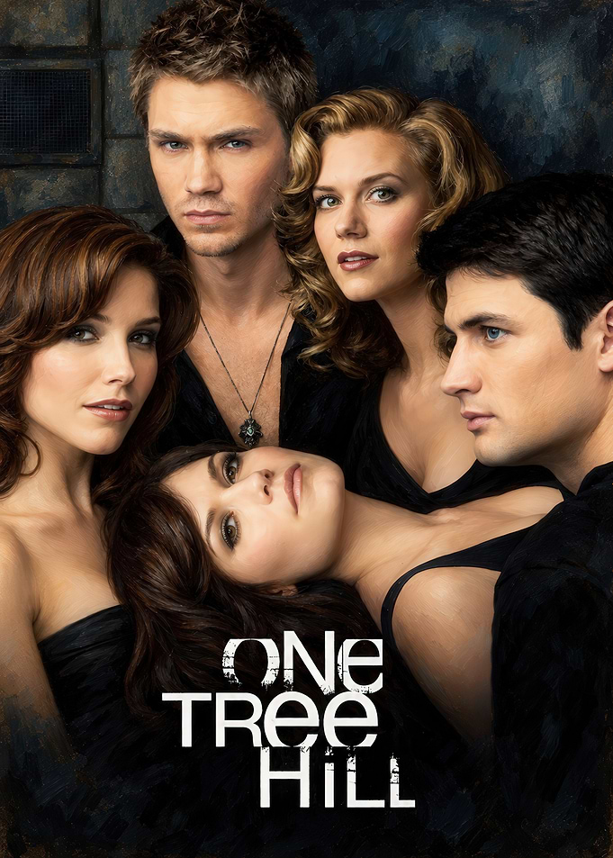 One Tree Hill Cast Promotional Poster