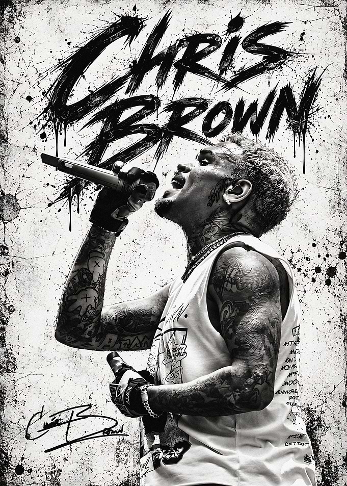 Chris Brown Portrait