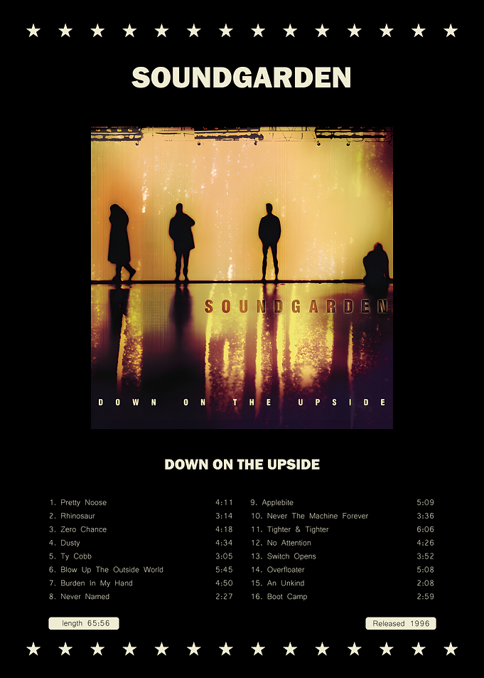 Soundgarden Down on the Upside Poster