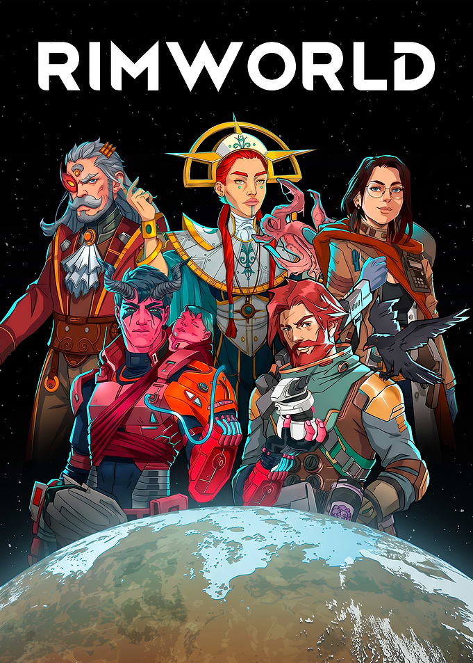 RimWorld Game Key Art