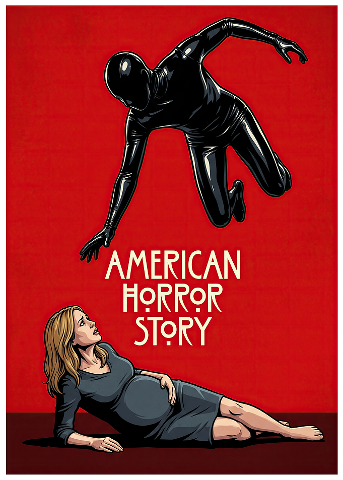 American Horror Story Rubber Man Poster