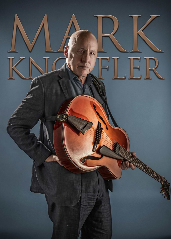 Mark Knopfler with Archtop Guitar