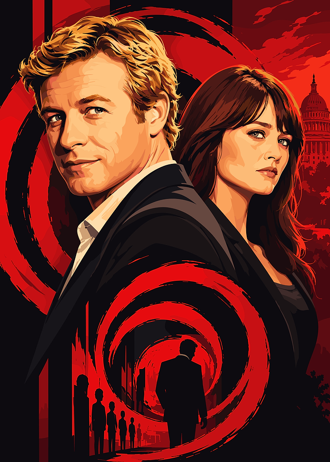 The Mentalist TV Show Poster Art