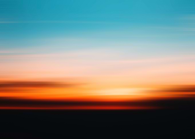 Abstract Motion Blur Sunset Gradient