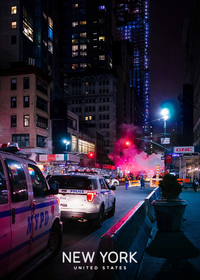 NYPD Police Cars in New York
