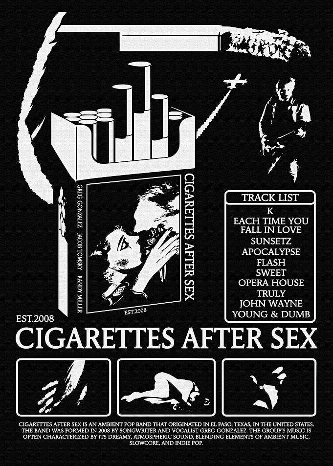 Cigarettes After Sex Band Poster