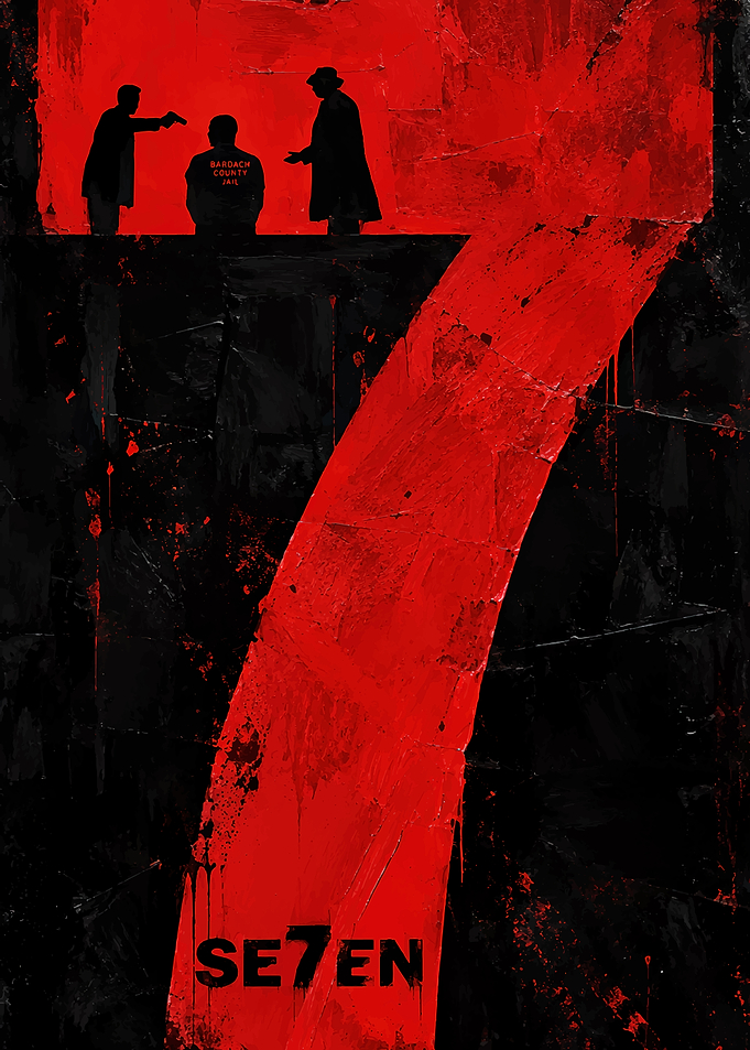 Se7en Movie Poster Art