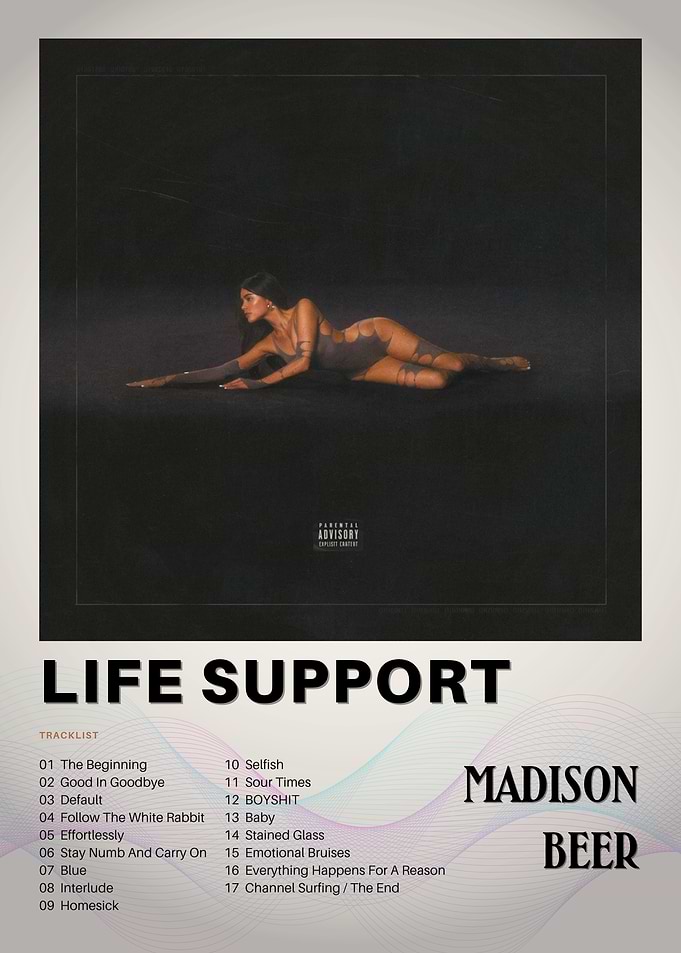 Madison Beer Life Support Poster