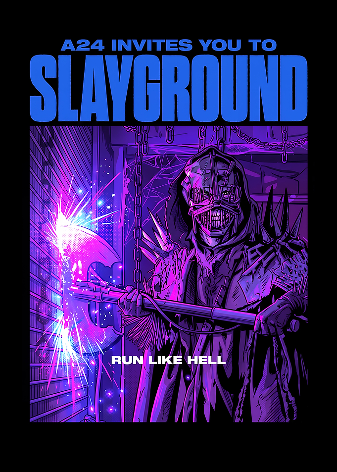 A24 Slayground Horror Movie Poster