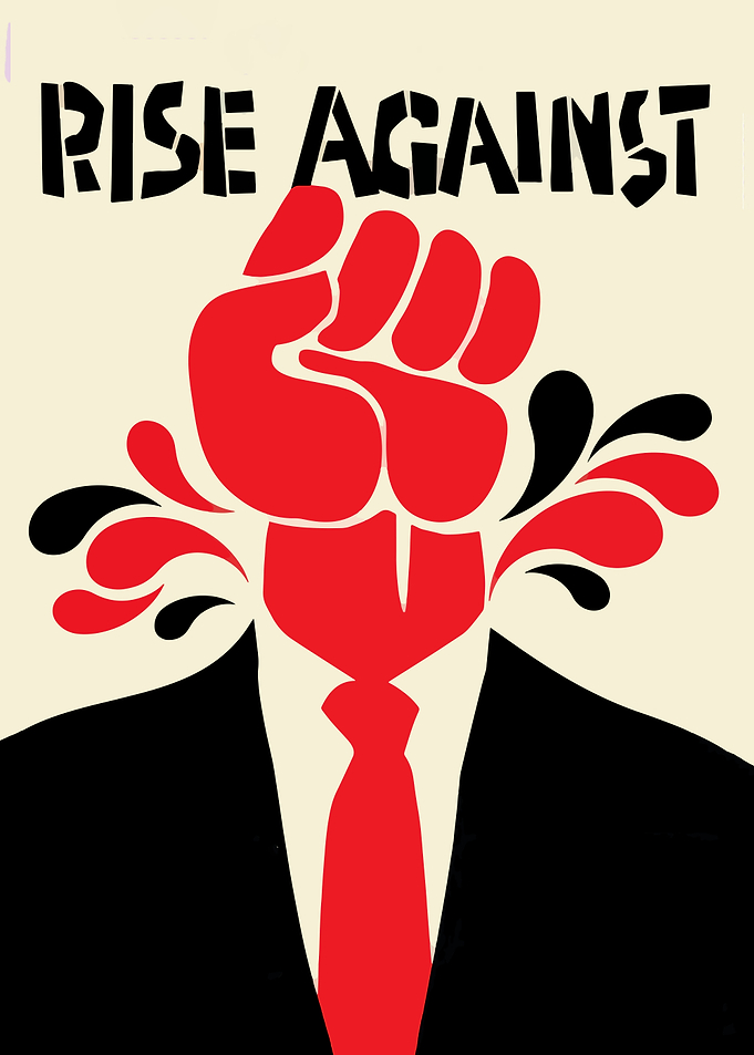 Rise Against Band Logo Poster