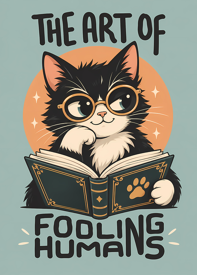 The Art of Fooling Humans Cat