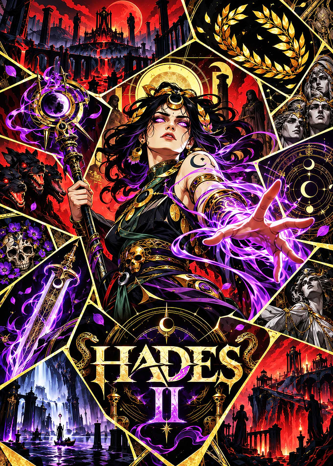 Hades II Melinoë Official Key Art