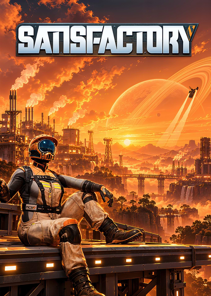 Satisfactory Game Art