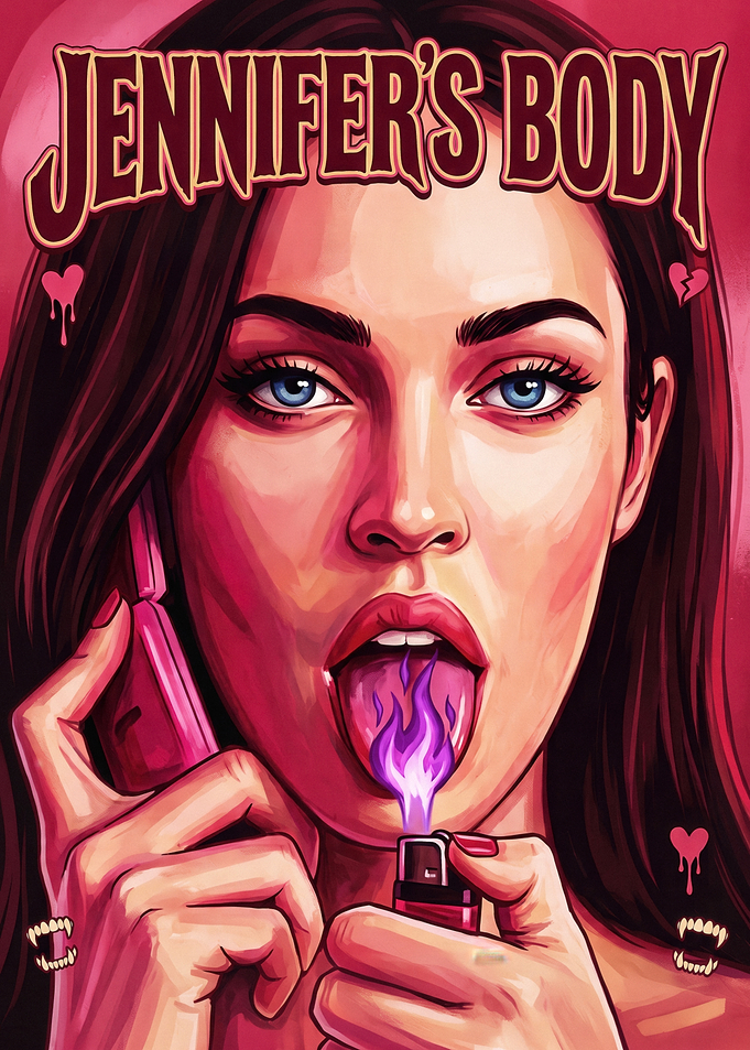 Jennifer's Body Movie Poster Art