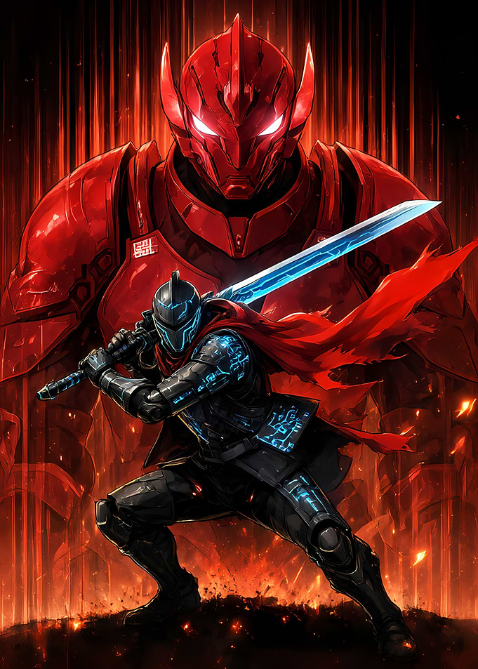 Red Knight and Cyber Warrior