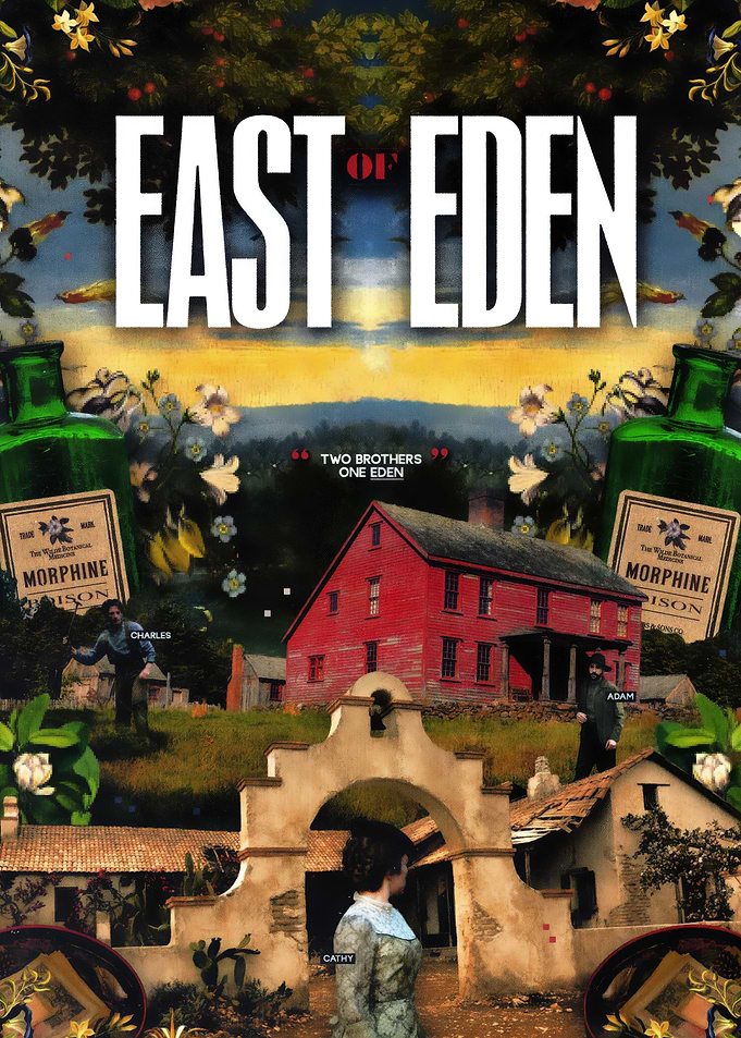 East of Eden Book Cover Art