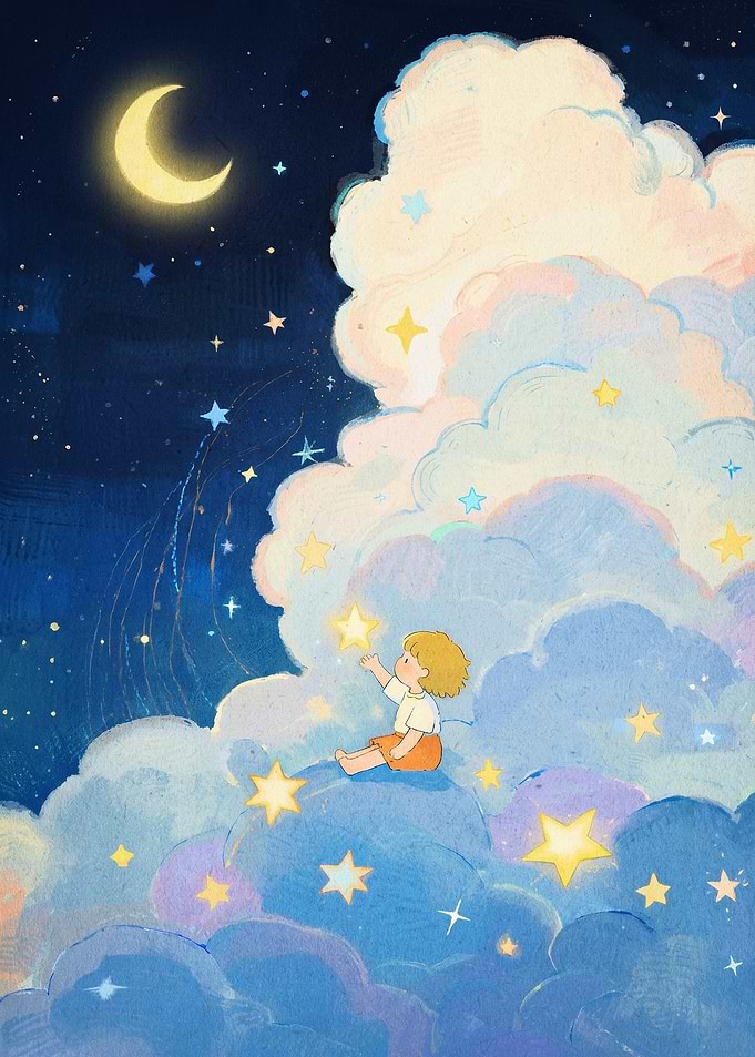 Star Catcher Magical Cute Poster