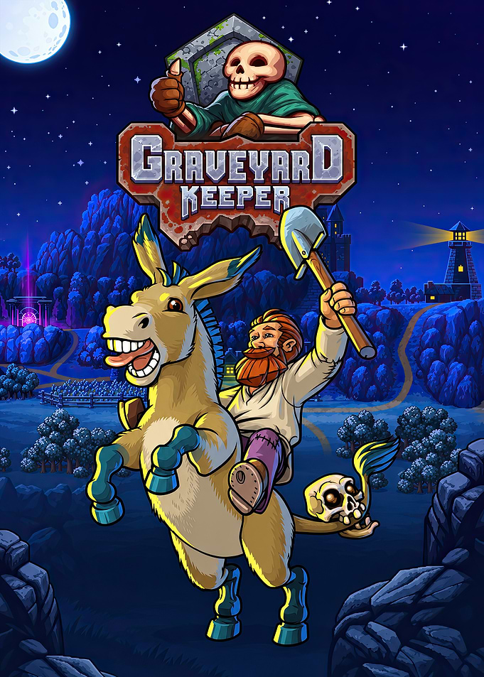 Graveyard Keeper Game Key Art
