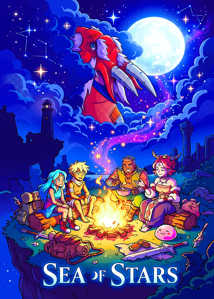 Sea of Stars Campfire Scene