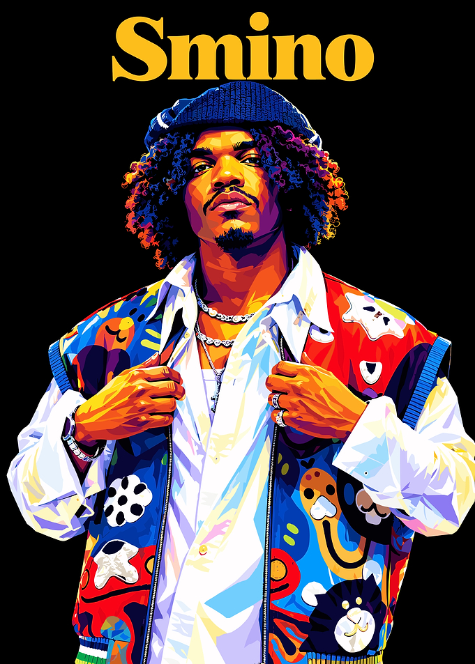 Smino Pop Art Portrait