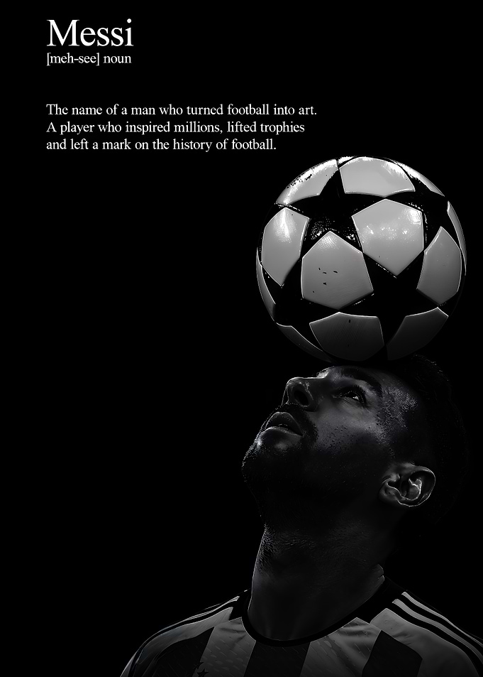Lionel Messi Football Definition