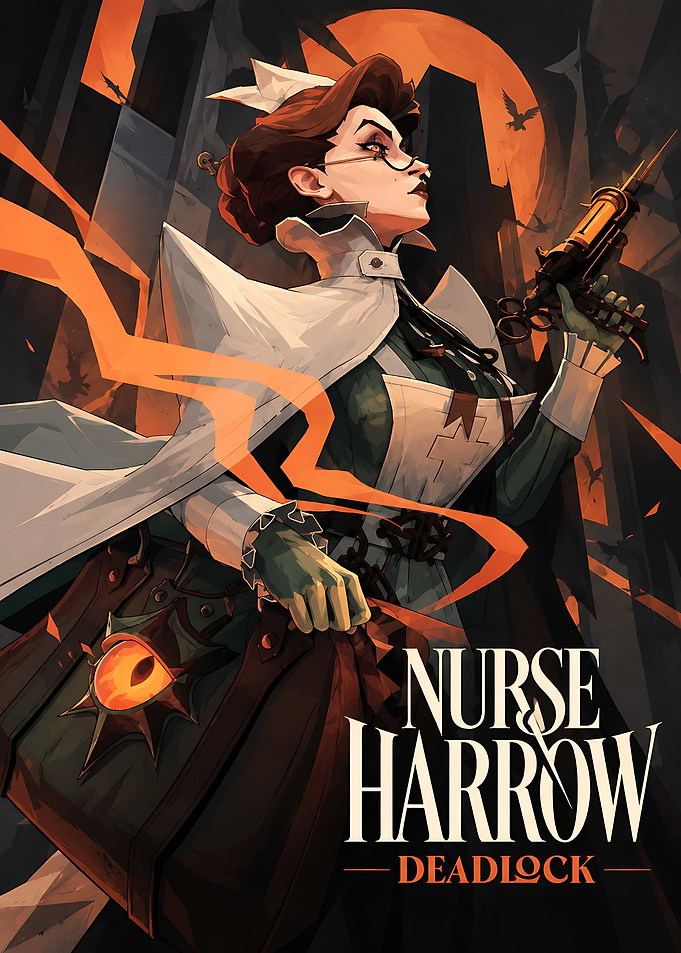 Nurse Harrow Deadlock Character Poster