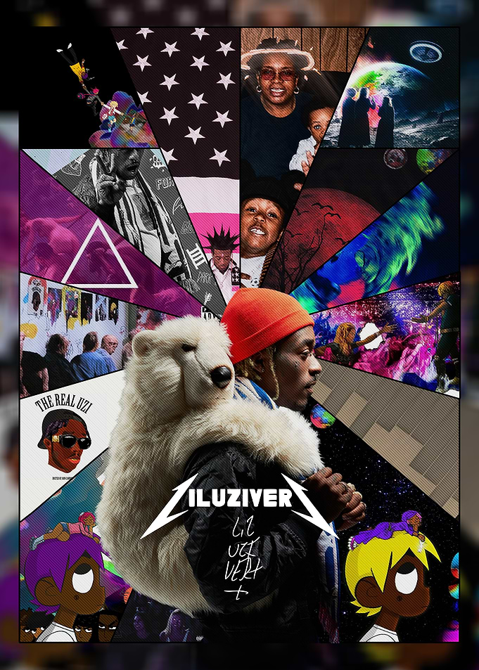 Lil Uzi Vert Collage Poster